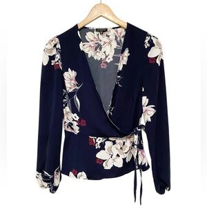 Dynamite Floral Blouse, XS, TP